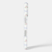 Gepersonaliseerde Coquette Preppy Bloemen Case-Mate iPhone Case (Achterkant / Rechts)