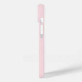 Gepersonaliseerde Coquette Preppy Roze Bogen Case-Mate iPhone Case (Achterkant / Links)