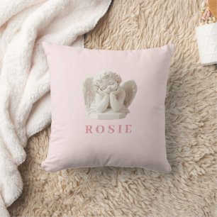 Gepersonaliseerde Coquette Sleeping Angel Sculptur Kussen