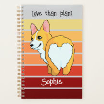 Gepersonaliseerde Corgi Journal - Planner