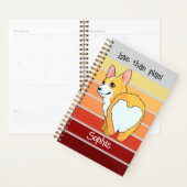 Gepersonaliseerde Corgi Journal - Planner (Display)