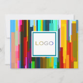 Gepersonaliseerde Corporate Logo en Handtekeningen Kaart (Voorkant)