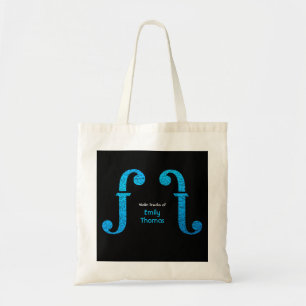 Gepersonaliseerde Correcte Gloed Grafisch van de I Tote Bag