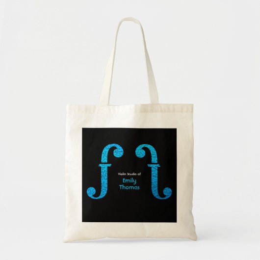 Gepersonaliseerde Correcte Gloed Grafisch van de I Tote Bag (Voorkant)