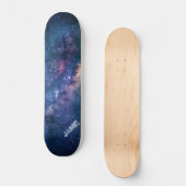 Gepersonaliseerde Cosmic Galaxy Persoonlijk Skateboard (Voorkant)