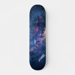 Gepersonaliseerde Cosmic Galaxy Persoonlijk Skateboard