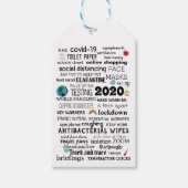 Gepersonaliseerde 'Covid-19 World Pandemic Commemo Cadeaulabel (Voorkant)