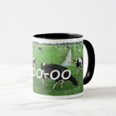 Gepersonaliseerde Cow-cadeautjes: Mok van melk met (Voorkant rechts)