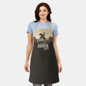Gepersonaliseerde Cowboy Rodeoshow Touwtrekken Schort (Gedragen)