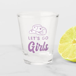 Gepersonaliseerde Cowgirl Pet Bachelorette Shot Glas