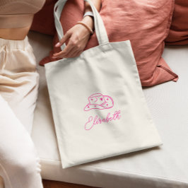 Gepersonaliseerde Cowgirl Pet Bachelorette Tote Bag