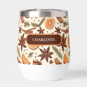 Gepersonaliseerde Cozy Spice Tumbler (Achterkant)