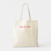 Gepersonaliseerde CPhT Pharmacy Technician Emoji Tote Bag (Achterkant)