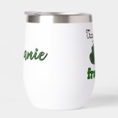 Gepersonaliseerde Crazy Frog Lady Kikker Liefhebbe (Rechts)