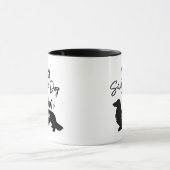Gepersonaliseerde Crazy Sausage Dog Mum Tea Mok Gi (Midden)