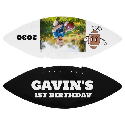 Gepersonaliseerde Creëer Uw eigen aangepaste Retro American Football (Panelen)