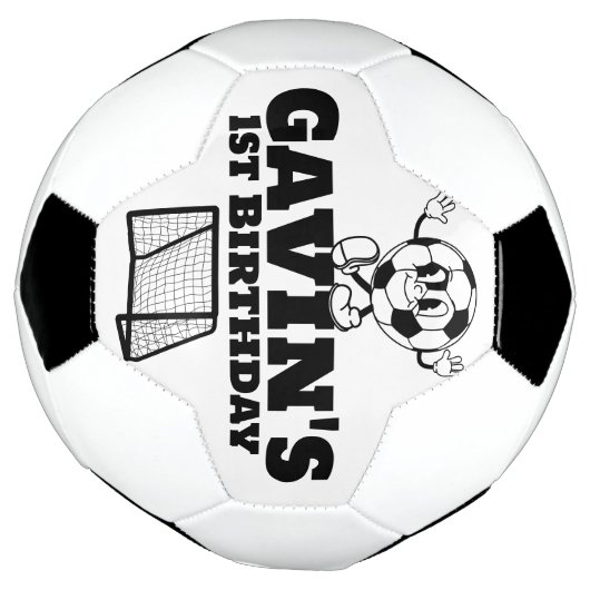 Gepersonaliseerde Creëer Uw eigen aangepaste Retro Voetbal (Gedraaid)