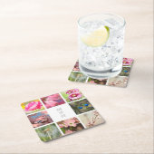 Gepersonaliseerde Creëer Uw Eigen Foto Collage   Kartonnen Onderzetters (Insitu)