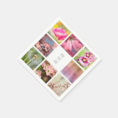 Gepersonaliseerde Creëer Uw eigen fotocollage Servet (Hoek)