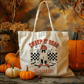 Gepersonaliseerde Creep It Real Trick or treat Sno Tote Bag
