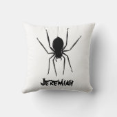 Gepersonaliseerde Creepy Spiders Halloween Cushion Kussen (Achterkant)
