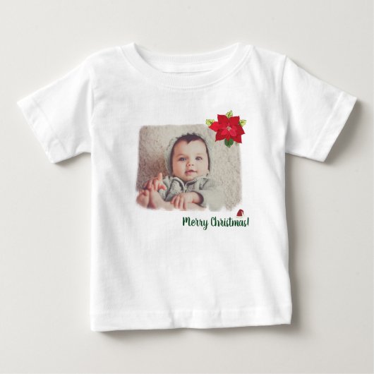 Gepersonaliseerde Cristmas Shirt Baby (Voorkant)