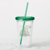 Gepersonaliseerde Crocodile Tumbler - Vet en Wild Acryl Drinkbeker (Achterkant)