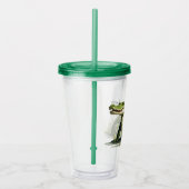 Gepersonaliseerde Crocodile Tumbler - Vet en Wild Acryl Drinkbeker (Rechts)