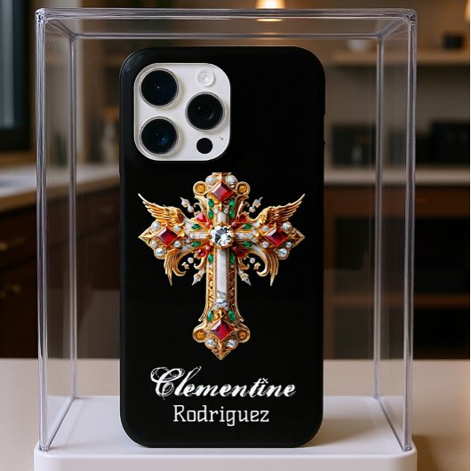 Gepersonaliseerde Cross ,Jouw naam modellen 11-15 Case-Mate iPhone Case