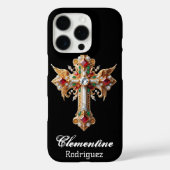Gepersonaliseerde Cross ,Jouw naam modellen 11-15 Case-Mate iPhone Case (Achterkant)