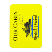 Gepersonaliseerde Cruise-deur Fluorescente Marker Magneet (Verticaal)