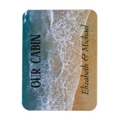 Gepersonaliseerde Cruise Door Beach Ocean Surf San Magneet (Verticaal)