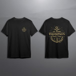Gepersonaliseerde Cruise Squad Familie Matching Gr T-shirt<br><div class="desc">Ga op uw cruise avontuur in gepersonaliseerde stijl met de "Personalized Cruise Squad Family Matching Group T-Shirt." Dit shirt is de ultieme keuze voor het creëren van een samenhangende en op maat gemaakte look voor uw cruise team, familie of speciale evenement. Of het nu gaat om een verjaardagscruise, een vrijgezellenfeest...</div>