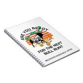 Gepersonaliseerde CRYPTO BULL RUN Bitcoin Notitieboek (Rechterzijde)