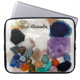 Gepersonaliseerde Crystal Collectie Laptop Sleeve