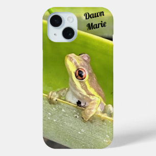 Gepersonaliseerde Cuban Tree Frog iPhone Case