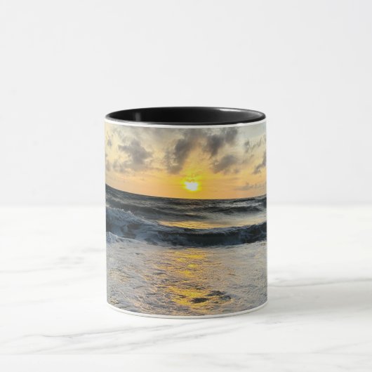 Gepersonaliseerde Cup van Happy Sunshine Modern Sc Mok (Midden)