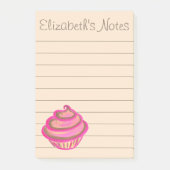 Gepersonaliseerde cupcake om te doen lijst Post he Post-it® Notes (Voorkant)