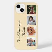 Gepersonaliseerde Custom Afbeelding Collage telefo iPhone Hoesje (Achterkant)