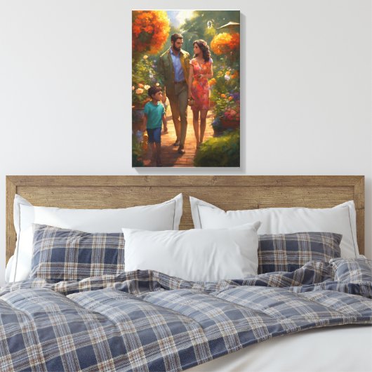 Gepersonaliseerde Custom Canvas Kunst & Prints (Insitu (Slaapkamer))