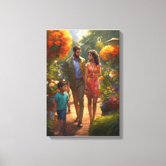 Gepersonaliseerde Custom Canvas Kunst & Prints (Voorkant)