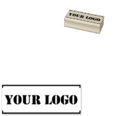 Gepersonaliseerde Custom Company Logo Rubber Stamp Rubberstempel (Gestempeld)