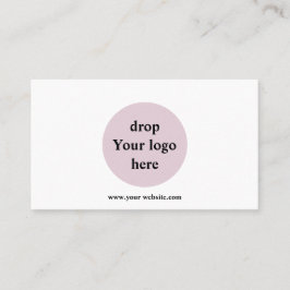 Gepersonaliseerde Custom Corporate QR Code Logo Visitekaartje