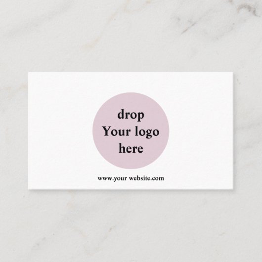 Gepersonaliseerde Custom Corporate QR Code Logo Visitekaartje (Voorkant)