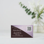 Gepersonaliseerde Custom Corporate QR Code Logo Visitekaartje (Staand voorkant)