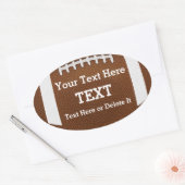 Gepersonaliseerde Custom Football Stickers Jouw te (Envelop)