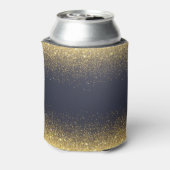 Gepersonaliseerde Custom Gold Glitter | KOELBOX Blikjeskoeler (Blikje Achterkant)