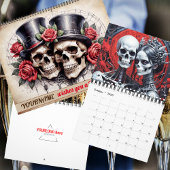 Gepersonaliseerde Custom Gothic Horror 2026 Kalend Kalender