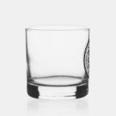 Gepersonaliseerde Custom Logo Whiskey Glass Whisky Glas (Rechts)