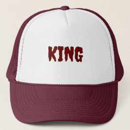 Gepersonaliseerde Custom Maroon Kleur Trucker Hoed Pet